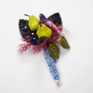 Ladies handmade brooch for shirt or coat